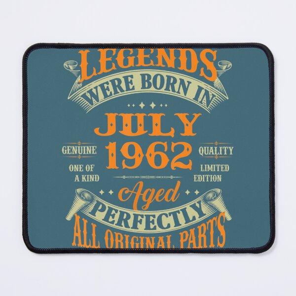 Item preview, 60Th Birthday Legends Born In July 1962 60 Years Old DM28271 designed and sold by fwmzubvkxrl30.