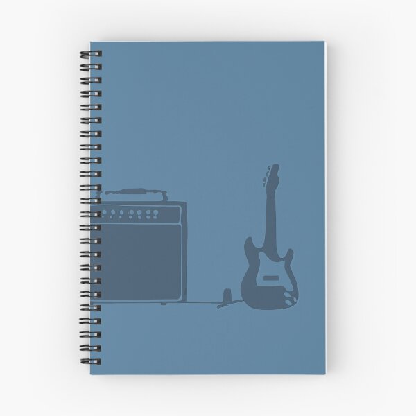 Item preview, Guitar and amplifier in blue designed and sold by SamJanner.