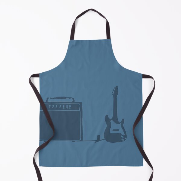 Item preview, Guitar and amplifier in blue designed and sold by SamJanner.