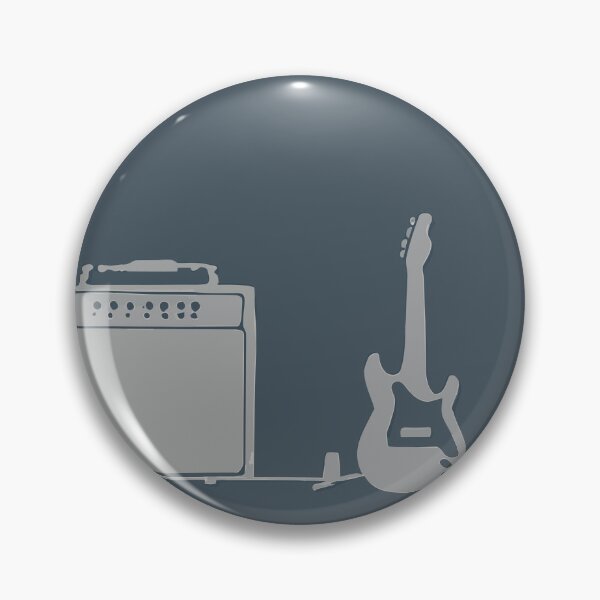 Item preview, Guitar and amplifier in grey / charcoal designed and sold by SamJanner.