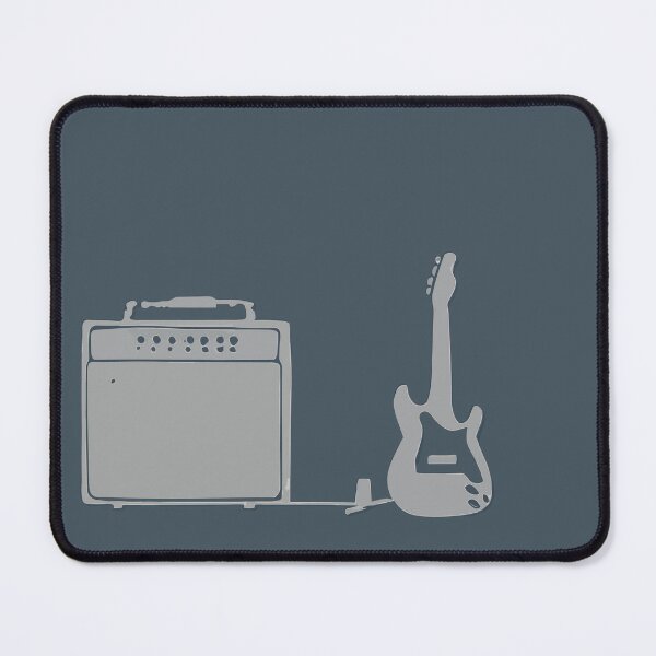 Item preview, Guitar and amplifier in grey / charcoal designed and sold by SamJanner.