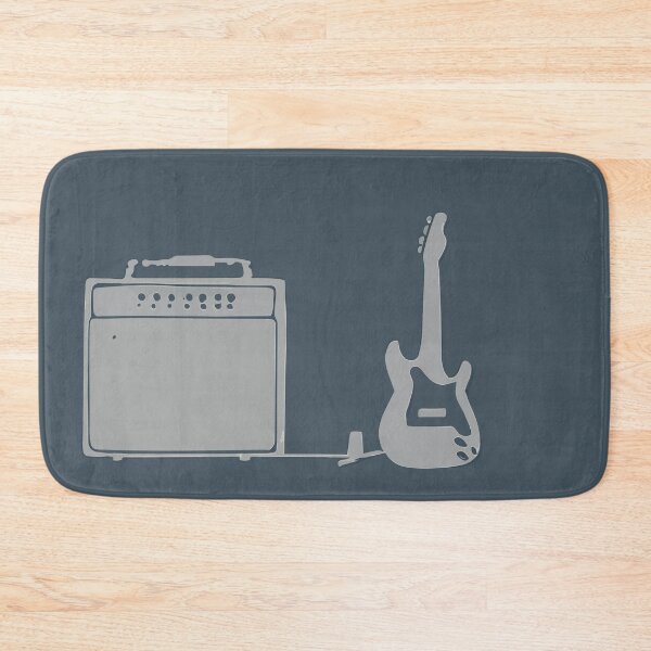 Item preview, Guitar and amplifier in grey / charcoal designed and sold by SamJanner.