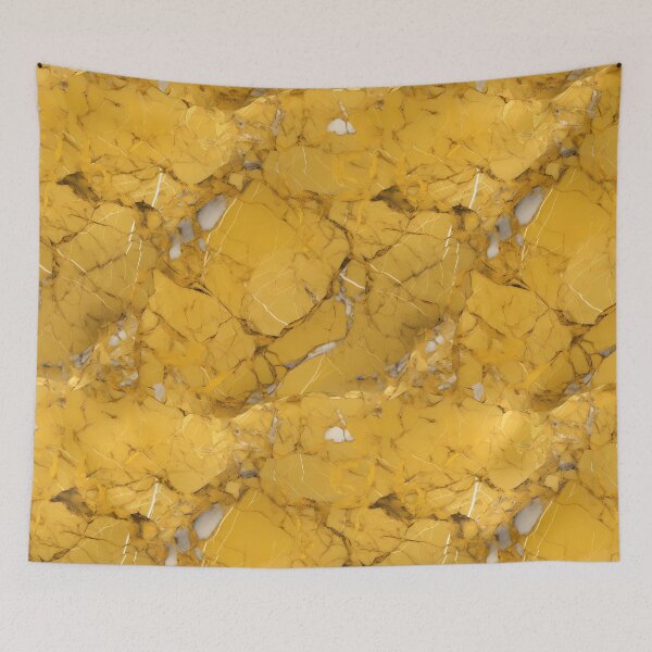Item preview, Golden Marble Patterns: Translucent Yellow Gradient Art designed and sold by GiveMeMood.