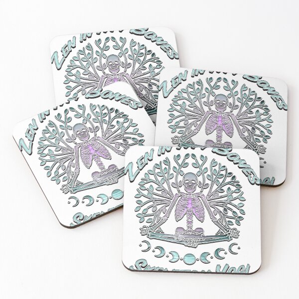 Item preview, Zen in My Bones Skeleton Yogi designed and sold by Kacpi-Design.