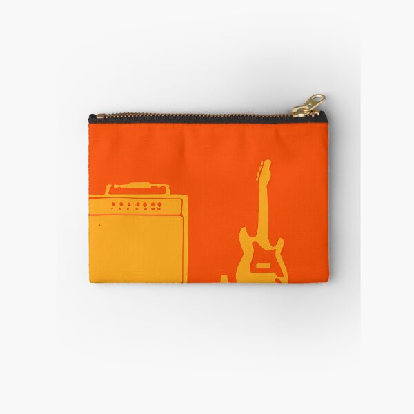 Item preview, Electric guitar and amplifier in orange designed and sold by SamJanner.