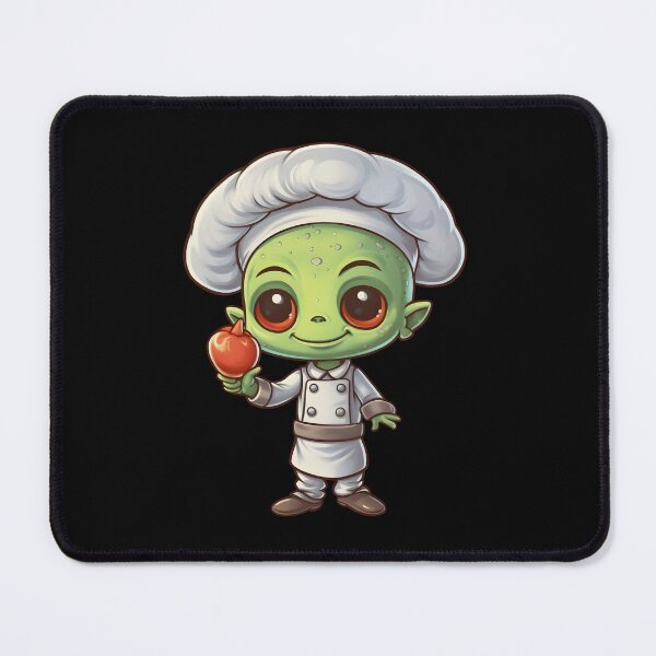 Item preview, Cute Alien Chef designed and sold by mvnchkinz.