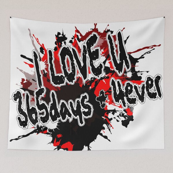 Item preview, I Love U 365Days+4ever designed and sold by Maarka Creative Studio.