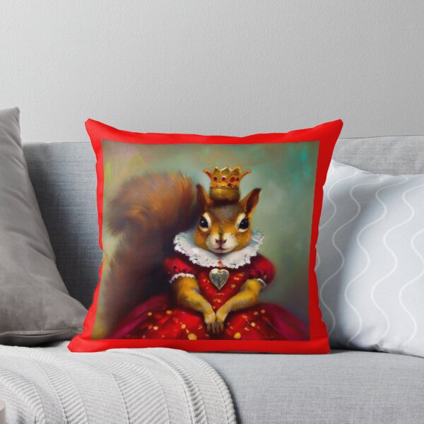 Item preview, Squirrel Queen of Hearts designed and sold by CrankyOldDude.
