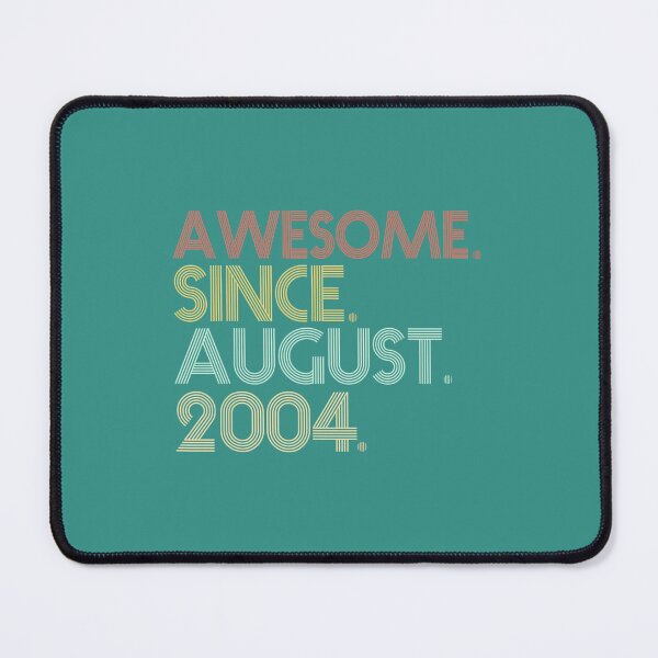 Item preview, 17th Birthday - 17 Years Old Awesome Since August 2004 Retro DM15234 designed and sold by hzrshwwhyoo19.