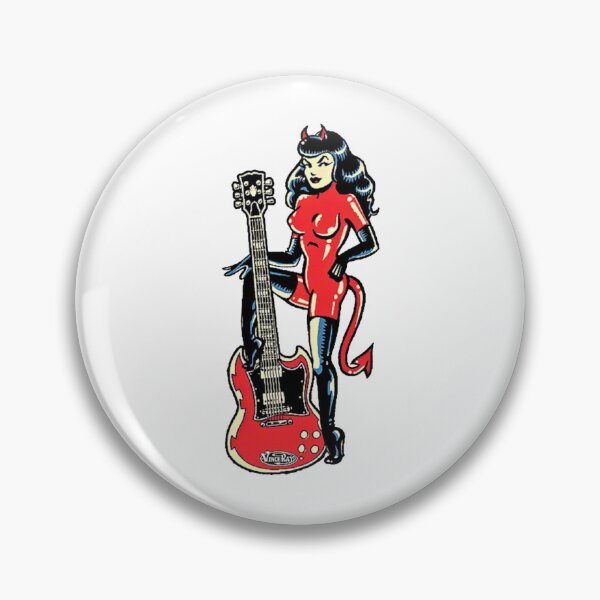 Item preview, devil rocker chick _lt_3  designed and sold by philomenavera.