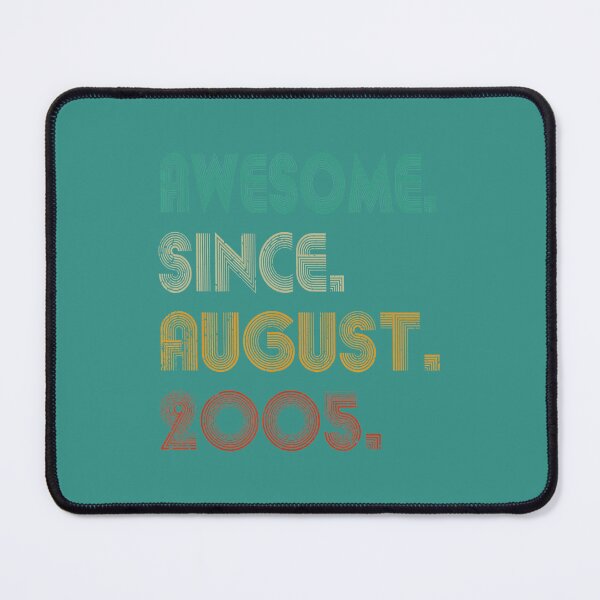 Item preview, 17th Birthday - 17 Years Old Awesome Since August 2005 DM84079 designed and sold by hzrshwwhyoo19.