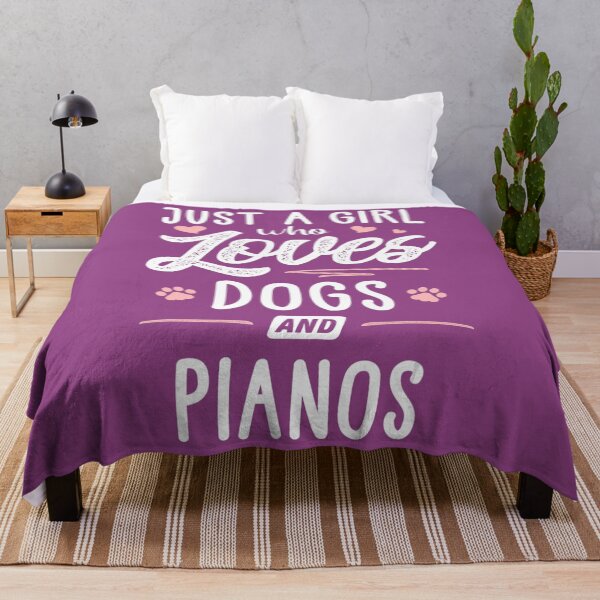 Item preview, Just A 	 Who Loves Dogs And Pianos 	 Dog Lover 	 	 designed and sold by ljsstravmrx89.