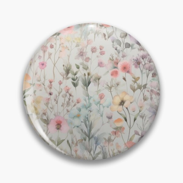 Artikelvorschau, Muted Wildflowers Pattern entworfen und verkauft von sandy3105.
