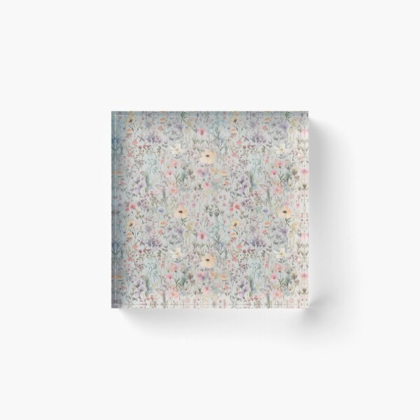 Artikelvorschau, Muted Wildflowers Pattern entworfen und verkauft von sandy3105.