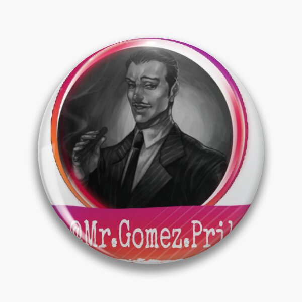 Item preview, Gomez Addams social media  designed and sold by Tashulovart.