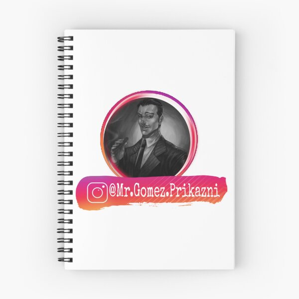 Item preview, Gomez Addams social media  designed and sold by Tashulovart.