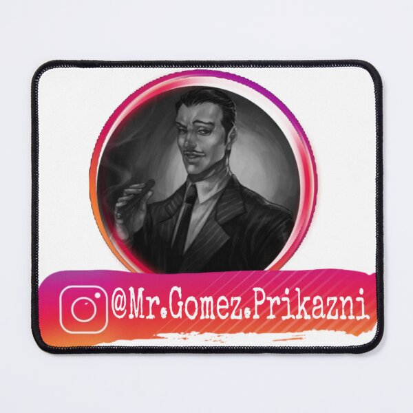 Item preview, Gomez Addams social media  designed and sold by Tashulovart.