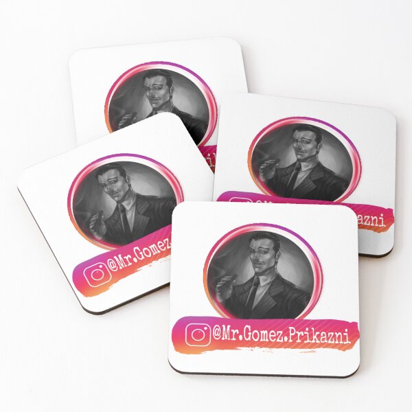 Item preview, Gomez Addams social media  designed and sold by Tashulovart.