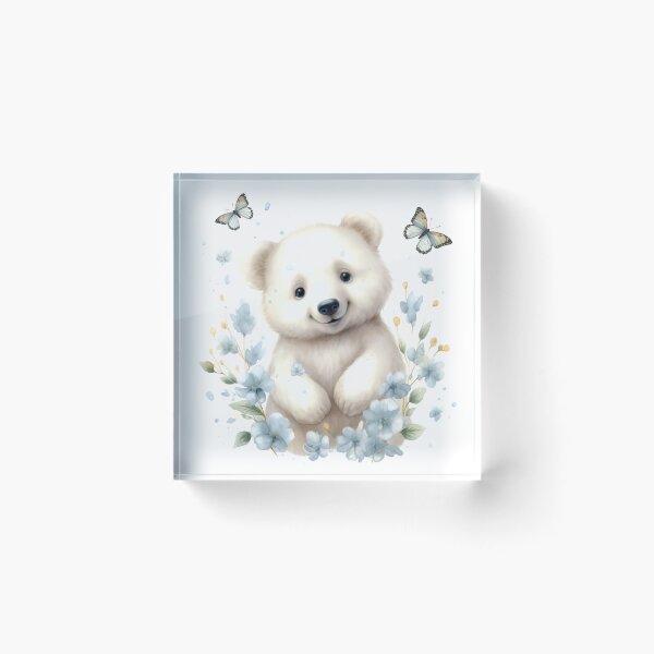 Item preview, Polar Bear Animal Clipart, Arctic Sea Animal, Sea Fauna Art, Polar Mammal, Sea Wildlife, Arctic Species, Wild Beast designed and sold by CoolorPaint.