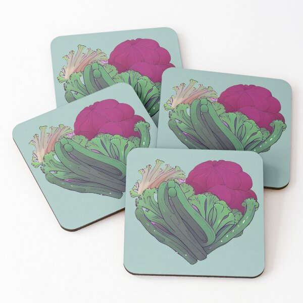 Item preview, Veggie Sticker Heart  designed and sold by Digiheart.