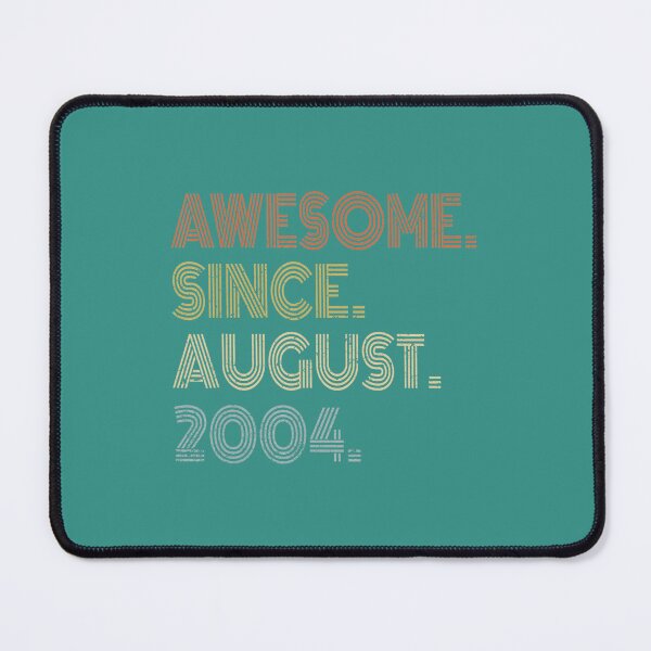 Item preview, 17th Birthday Awesome Since August 2004 17 Year Old 	 	 	 	 designed and sold by hzrshwwhyoo19.