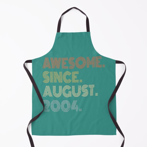 Item preview, 17th Birthday Awesome Since August 2004 17 Year Old designed and sold by hzrshwwhyoo19.