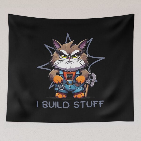Item preview, I Build Stuff designed and sold by RockBeeDesigns.