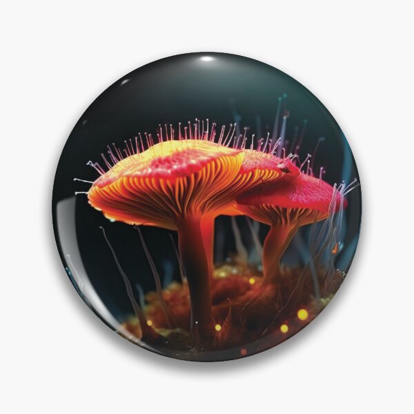 Item preview, Irridescent Mushrooms in the Forest designed and sold by AdrianGrosu.