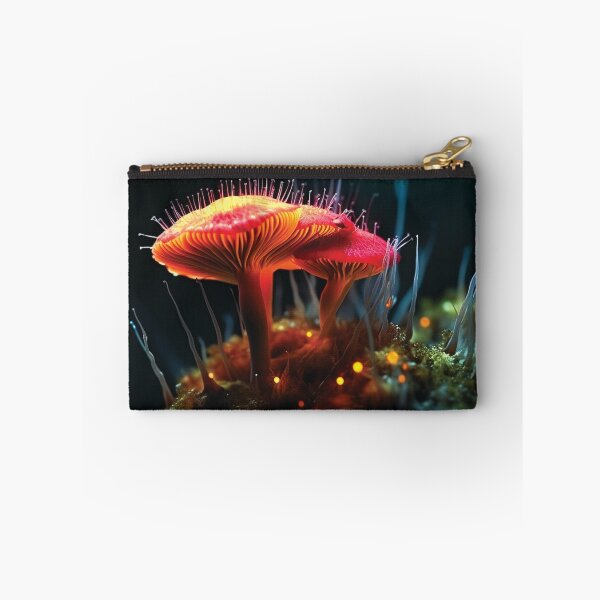 Item preview, Irridescent Mushrooms in the Forest designed and sold by AdrianGrosu.