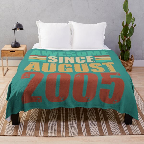Item preview, 17th Birthday Awesome Since August 2005 17 Years Old 	 DM46190	 designed and sold by hzrshwwhyoo19.