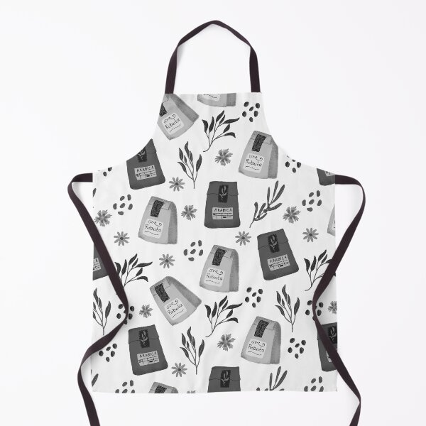 Item preview, Coffee bean seamless pattern designed and sold by pinkyfish1010.