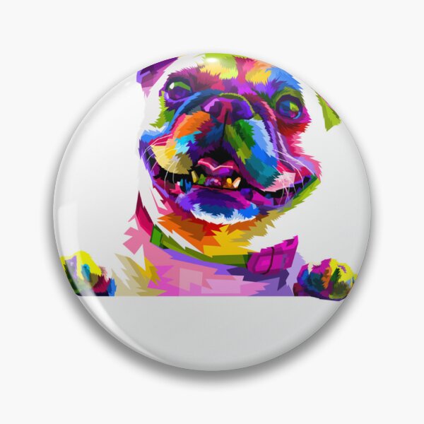 Item preview, Frenchie French Bulldog Pop Art Portrait designed and sold by ModeSarcoJake.