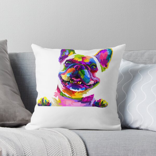 Item preview, Frenchie French Bulldog Pop Art Portrait designed and sold by ModeSarcoJake.