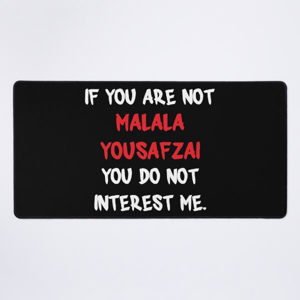 Item preview, Malala Yousafzai - If you are not designed and sold by 2Girls1Shirt.