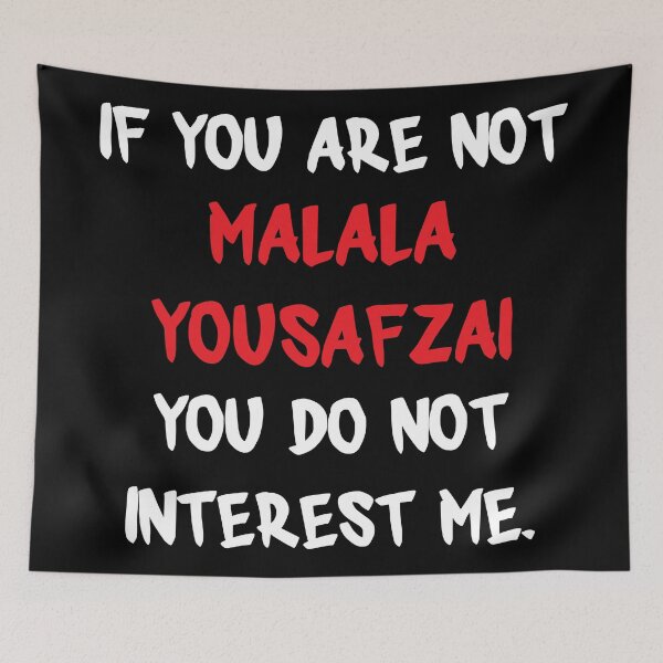 Item preview, Malala Yousafzai - If you are not designed and sold by 2Girls1Shirt.