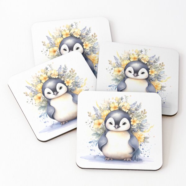 Artikelvorschau, Emperor Penguin Animal Clipart, Arctic Sea Animal, Sea Fauna Art, Polar Mammal, Sea Wildlife, Arctic Species, Wild Beast entworfen und verkauft von CoolorPaint.