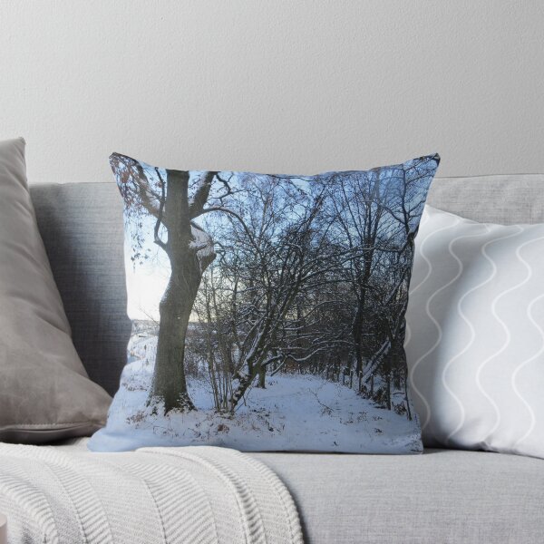 Item preview, Snowy day in Woods at Falkirk Wheel designed and sold by LynneBlair.