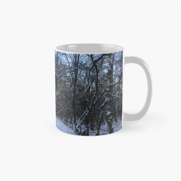 Item preview, Snowy day in Woods at Falkirk Wheel designed and sold by LynneBlair.