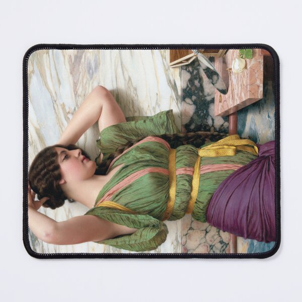 Item preview, A Fair Reflection | J.W. Godward  designed and sold by LaMadeleine.