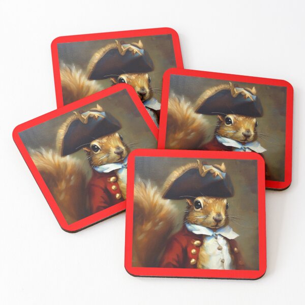 Item preview, Squirrel Redcoat designed and sold by CrankyOldDude.
