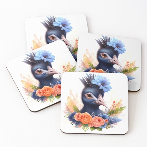 Item preview, Cassowary Animal Clipart, Australian Animal, Outback Fauna Art, Australian Mammal, Bush Wildlife, Australian Species designed and sold by CoolorPaint.