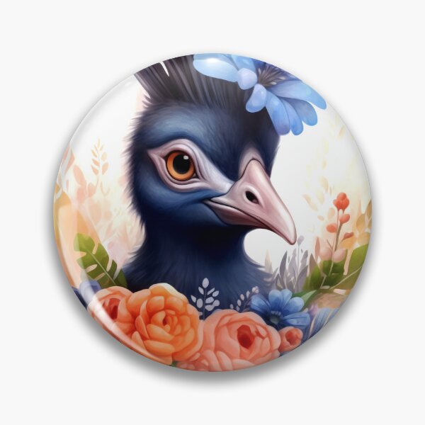 Item preview, Cassowary Animal Clipart, Australian Animal, Outback Fauna Art, Australian Mammal, Bush Wildlife, Australian Species designed and sold by CoolorPaint.