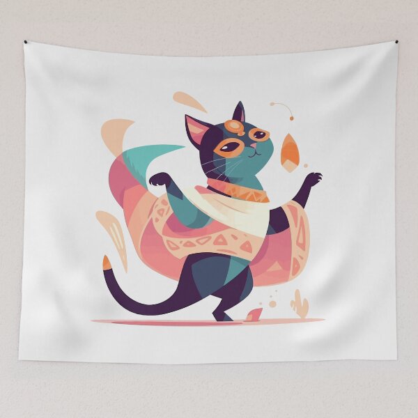 Item preview, Belly Dancing Cat designed and sold by Amir Faysal.