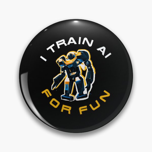 Item preview, I train AI for fun, funny Data Scientist, Deep Learning Data Science, robot scientist  designed and sold by mwebba2005.