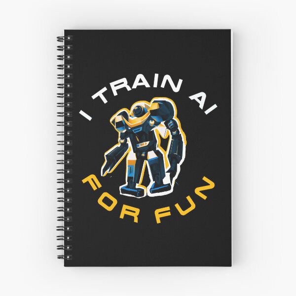 Item preview, I train AI for fun, funny Data Scientist, Deep Learning Data Science, robot scientist  designed and sold by mwebba2005.