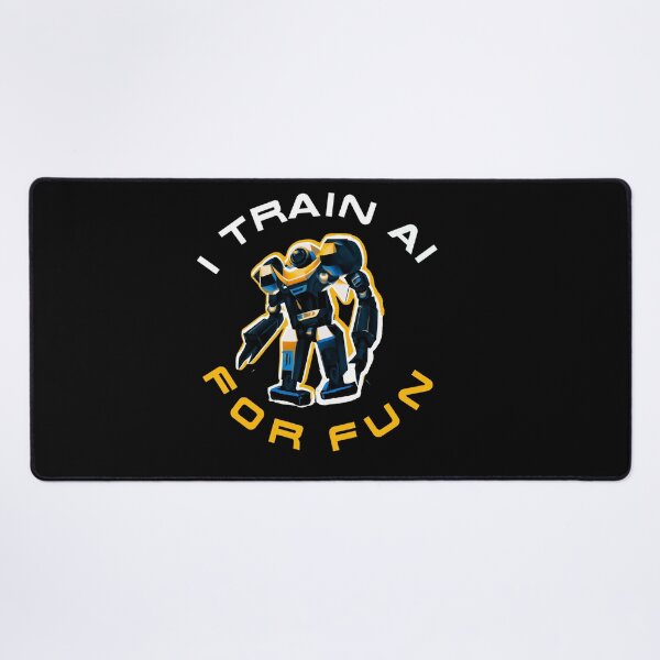 Item preview, I train AI for fun, funny Data Scientist, Deep Learning Data Science, robot scientist designed and sold by mwebba2005.
