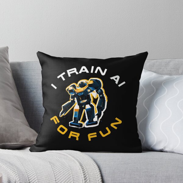 Item preview, I train AI for fun, funny Data Scientist, Deep Learning Data Science, robot scientist  designed and sold by mwebba2005.