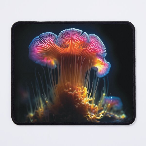 Item preview, Irridescent Mushrooms in the Forest designed and sold by AdrianGrosu.