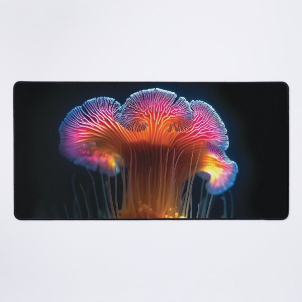 Item preview, Irridescent Mushrooms in the Forest designed and sold by AdrianGrosu.