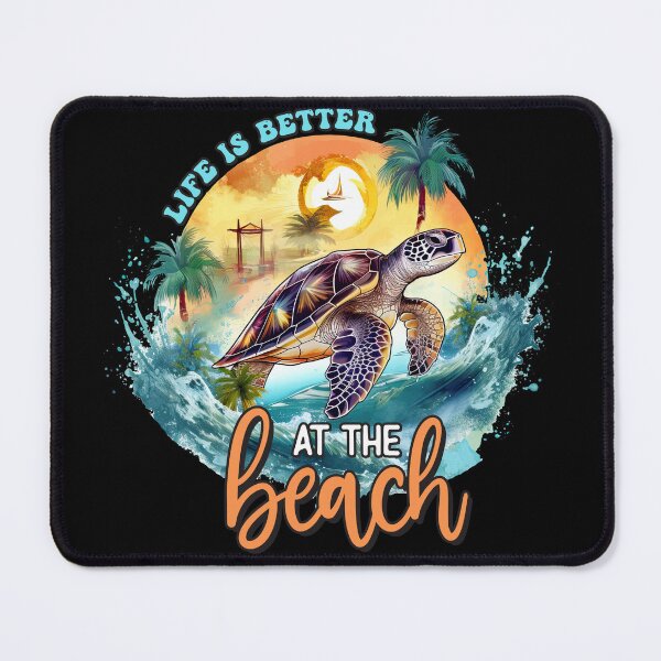 Item preview, life is beatter at the beach designed and sold by Kuki-shop.